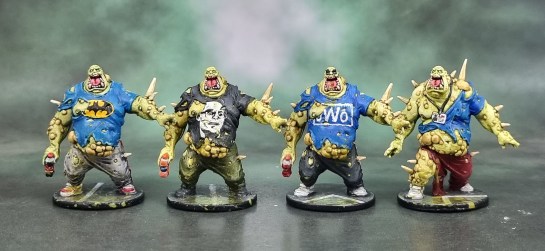 Zombicide Toxic City Mall Expansion: Toxic Fatties