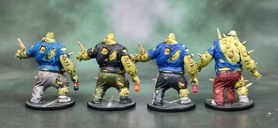 Zombicide Toxic City Mall Expansion: Toxic Fatties