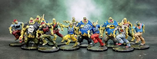 Zombicide Toxic City Mall Expansion: Toxic Fatties and Toxic Runners