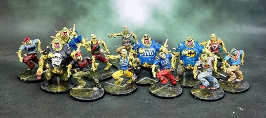 Zombicide Toxic City Mall Expansion: Toxic Fatties and Toxic Runners