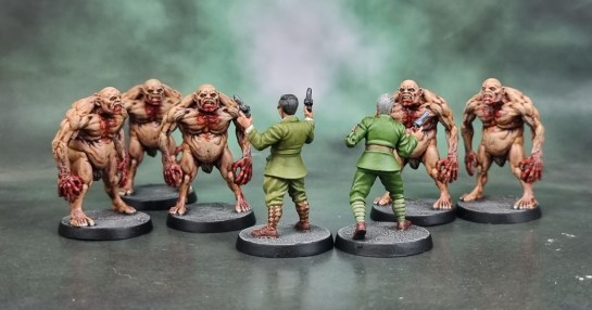 Cthulhu: Death May Die - Tcho-Tcho painted miniature figurines