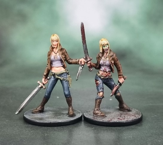Zombicide Rue Morgue Survivors Cathy