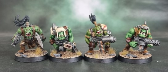 Brian Nelson, Warhammer 40k, Space Orks, Slugga Boyz, Shoota Boyz, Blood Axes