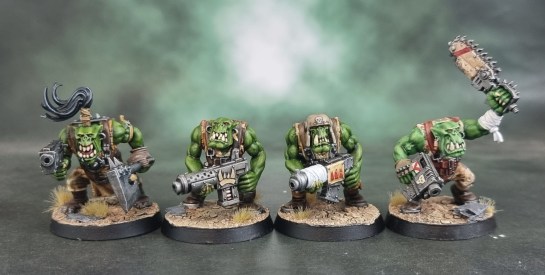 Brian Nelson, Warhammer 40k, Space Orks, Slugga Boyz, Shoota Boyz, Blood Axes