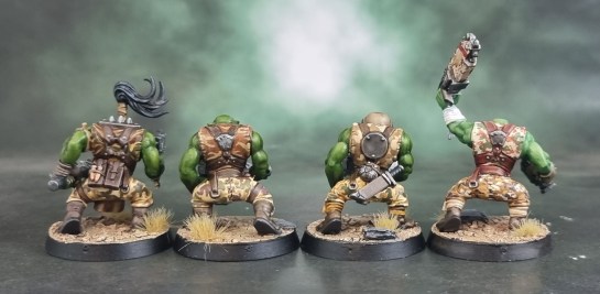 Brian Nelson, Warhammer 40k, Space Orks, Slugga Boyz, Shoota Boyz, Blood Axes
