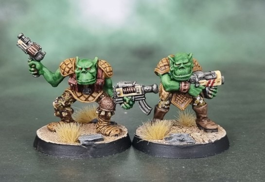 RT02 Space Orks "Glasnost Brokentooth" and 440318 (1988) (Kev Adams)