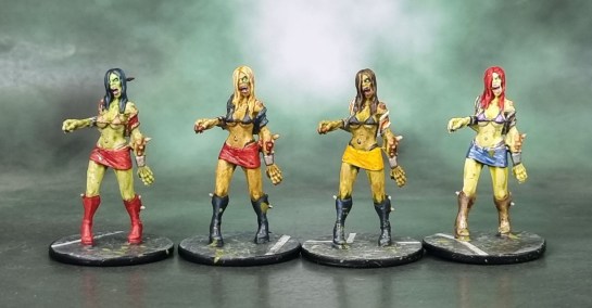 Zombicide Toxic City Mall Expansion: Toxic Walkers