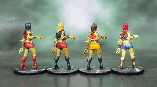 Zombicide Toxic City Mall Expansion: Toxic Walkers