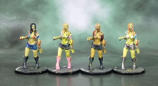 Zombicide Toxic City Mall Expansion: Toxic Walkers