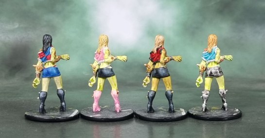 Zombicide Toxic City Mall Expansion: Toxic Walkers