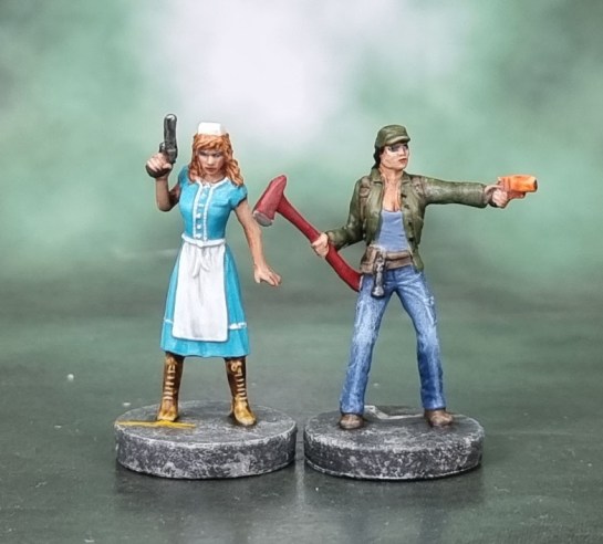 Last Night on Earth Timber Peak Survivors: Alice, Diner Waitress and Nikki, Bush Pilot