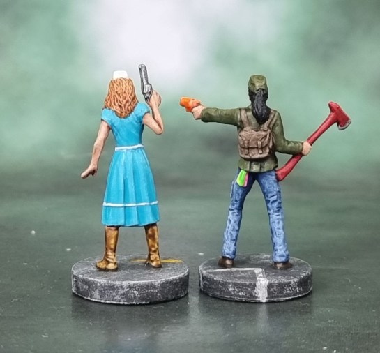 Last Night on Earth Timber Peak Survivors: Alice, Diner Waitress and Nikki, Bush Pilot