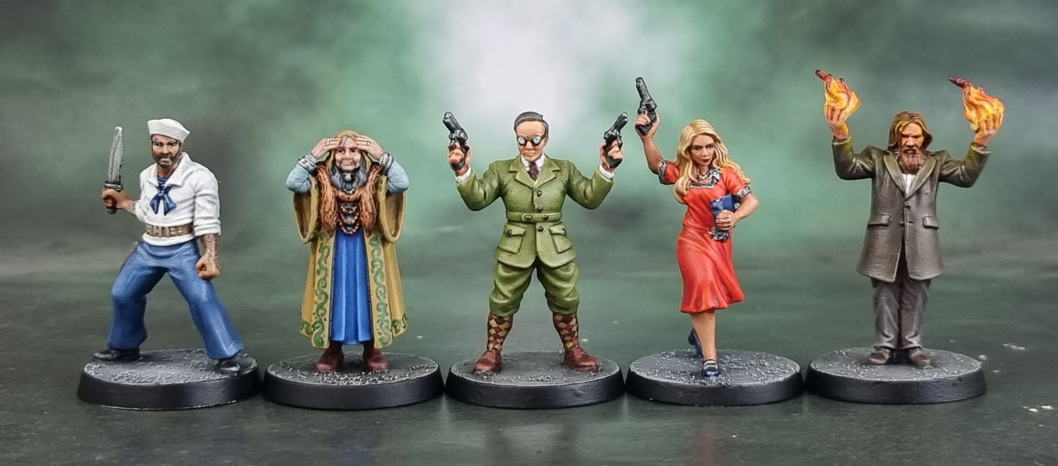 Cthulhu: Death May Die - Season 1 and Season 2 Investigators