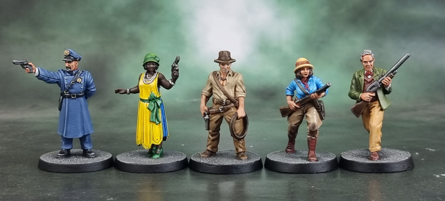 Cthulhu: Death May Die - Season 1 and Season 2 Investigators