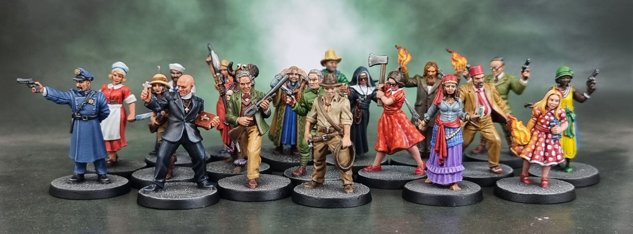 Cthulhu: Death May Die - Season 1 and Season 2 Investigators