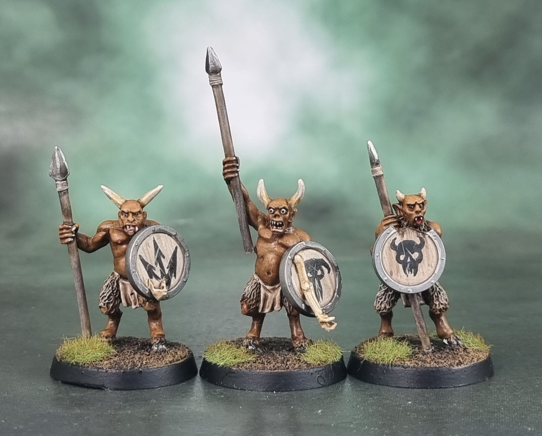 Realm of Chaos - Citadel Brayherd Beastmen Ungors (Alan Perry,1997-8)