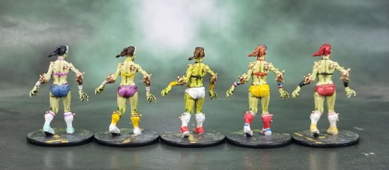 Zombicide Toxic City Mall Expansion: Toxic Walkers
