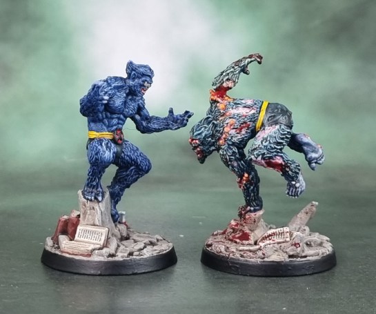 Marvel Zombies: X-Men Beast Blue Fur
