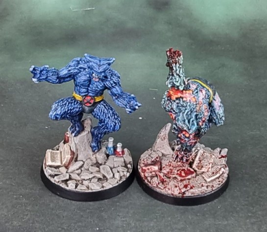 Marvel Zombies: X-Men Beast Blue Fur