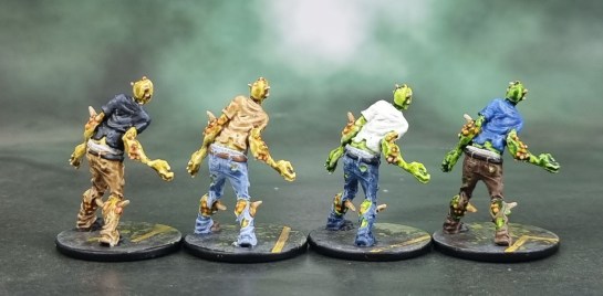 Zombicide Toxic City Mall Expansion: Toxic Walkers