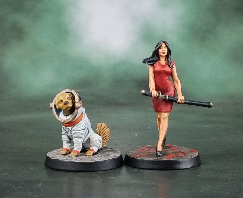 Marvel Zombies: Mariko Yashida and Cosmo the Spacedog