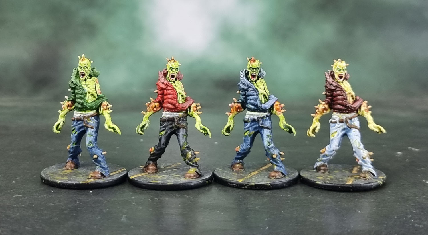 Zombicide Toxic City Mall Expansion: Toxic Walkers