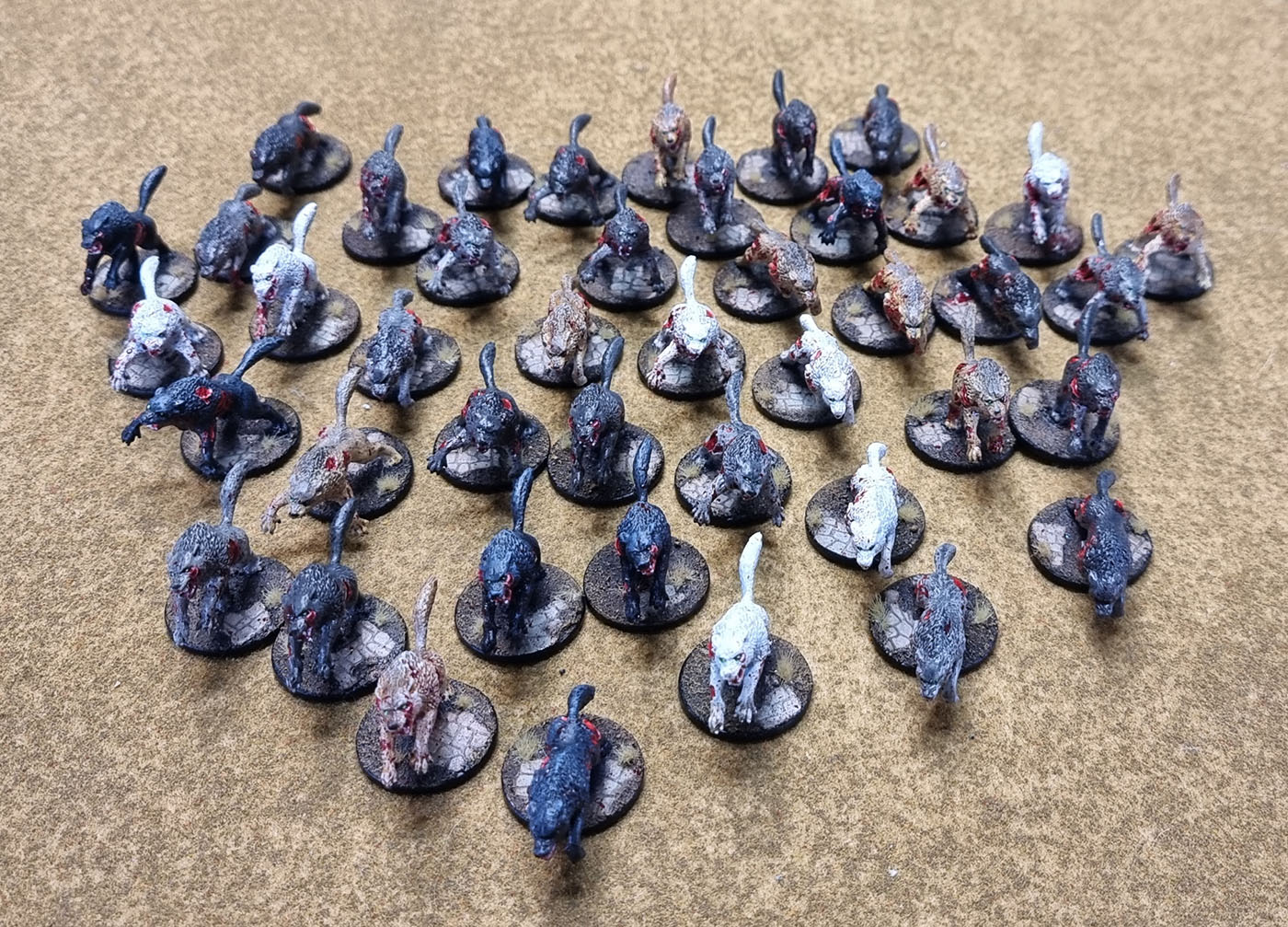 Zombicide Black Plague Wulfsberg: Zombie Wolfz