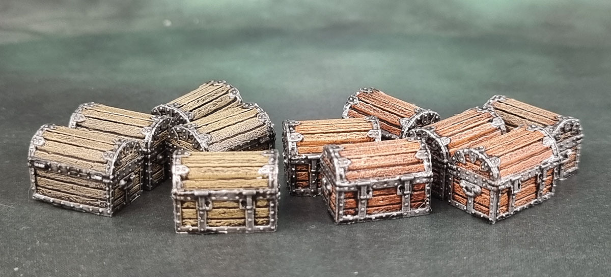 Massive Darkness 2: Chests and Pillars 3D Pack