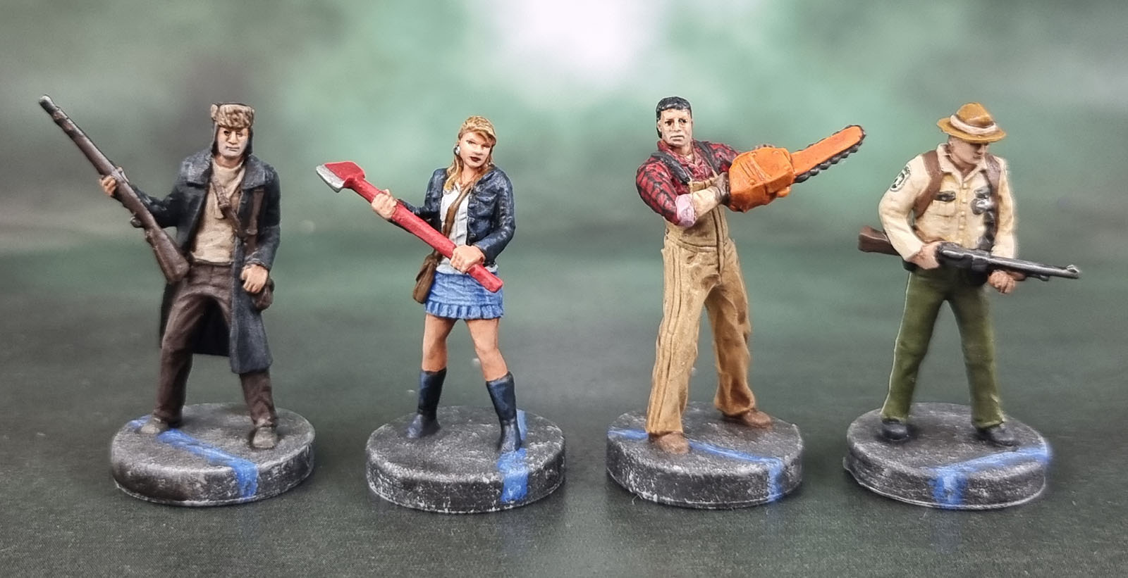 Last Night On Earth: Timber Peak Survivors: Jake Cartwright, Sally, Sherriff Anderson, Ed Baker