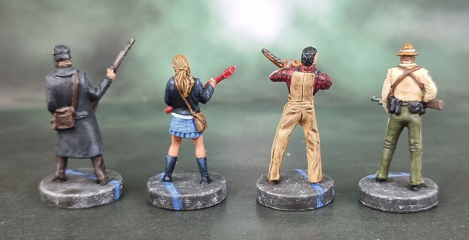 Last Night On Earth: Timber Peak Survivors: Jake Cartwright, Sally, Sherriff Anderson, Ed Baker