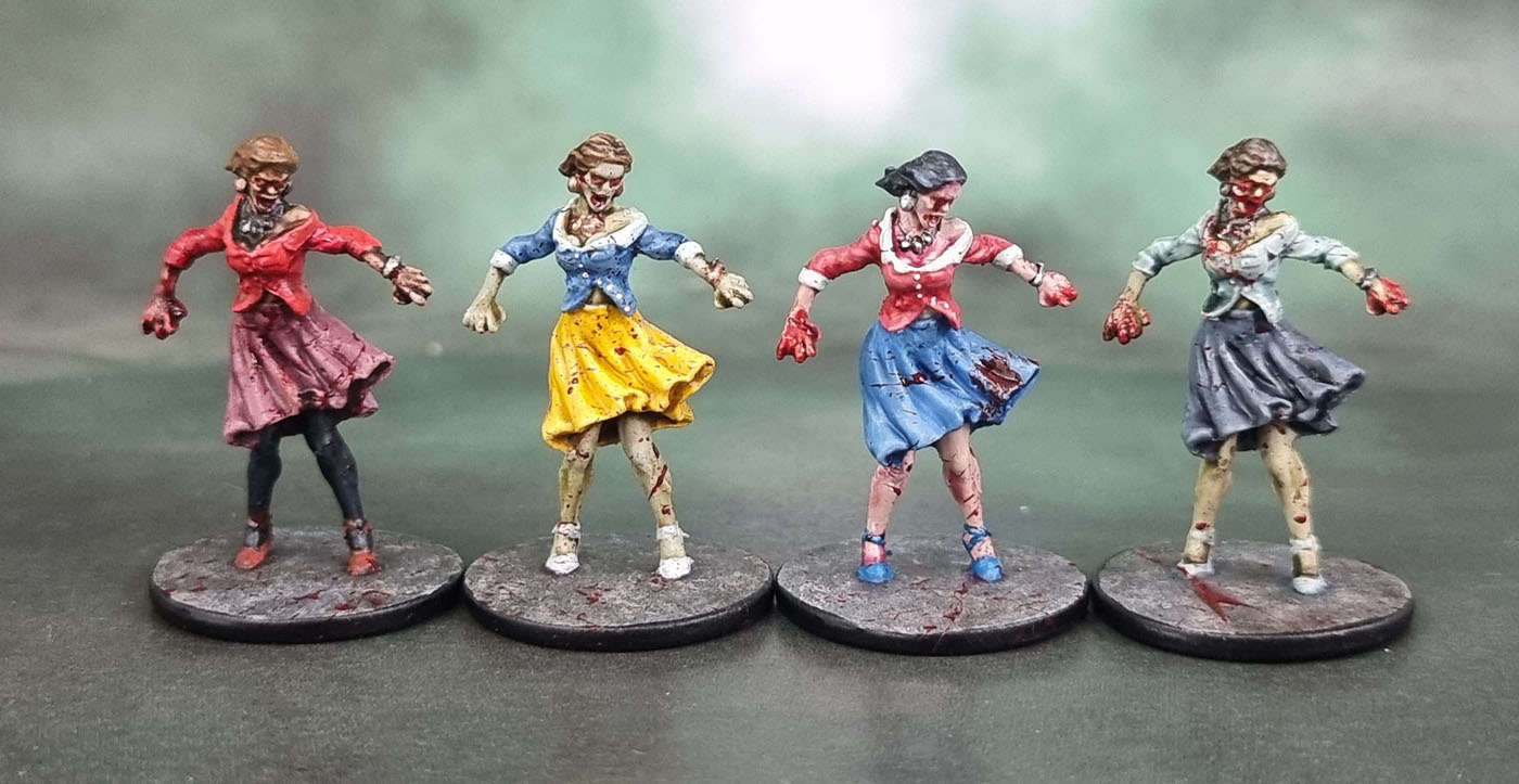 Zombicide 1st Edition: Female Zombie Walkers