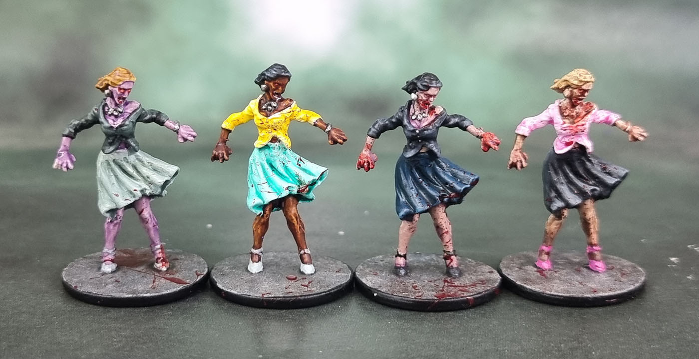 Zombicide 1st Edition: Female Zombie Walkers