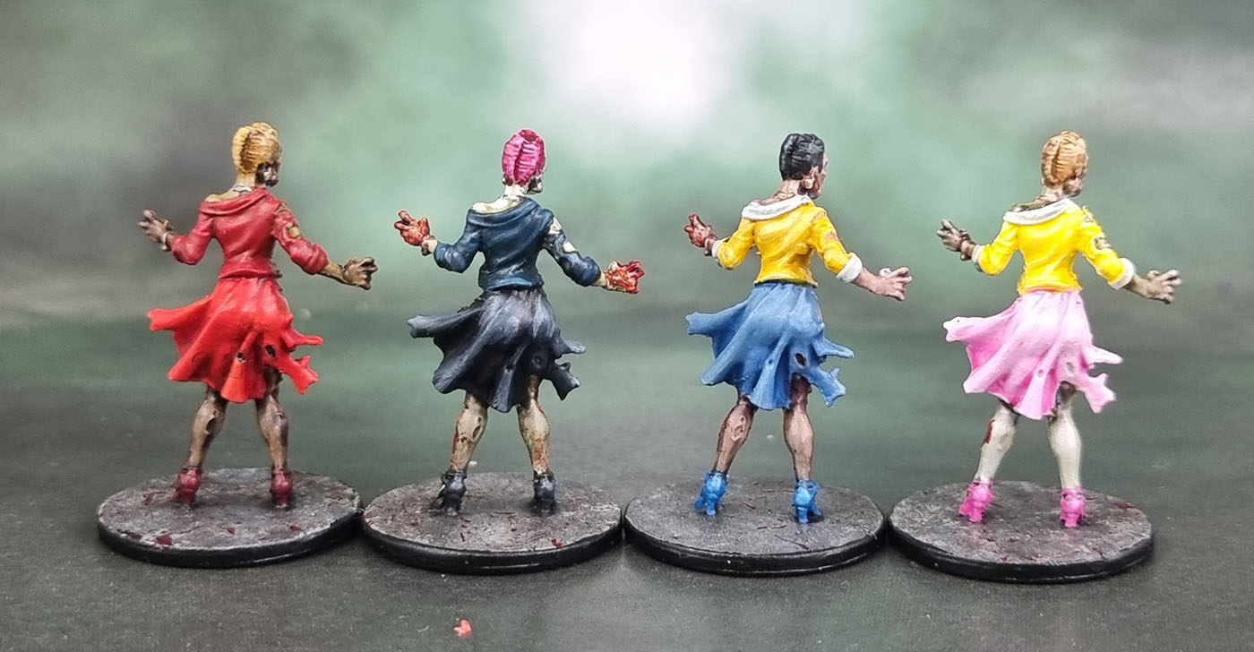 Zombicide 1st Edition: Female Zombie Walkers