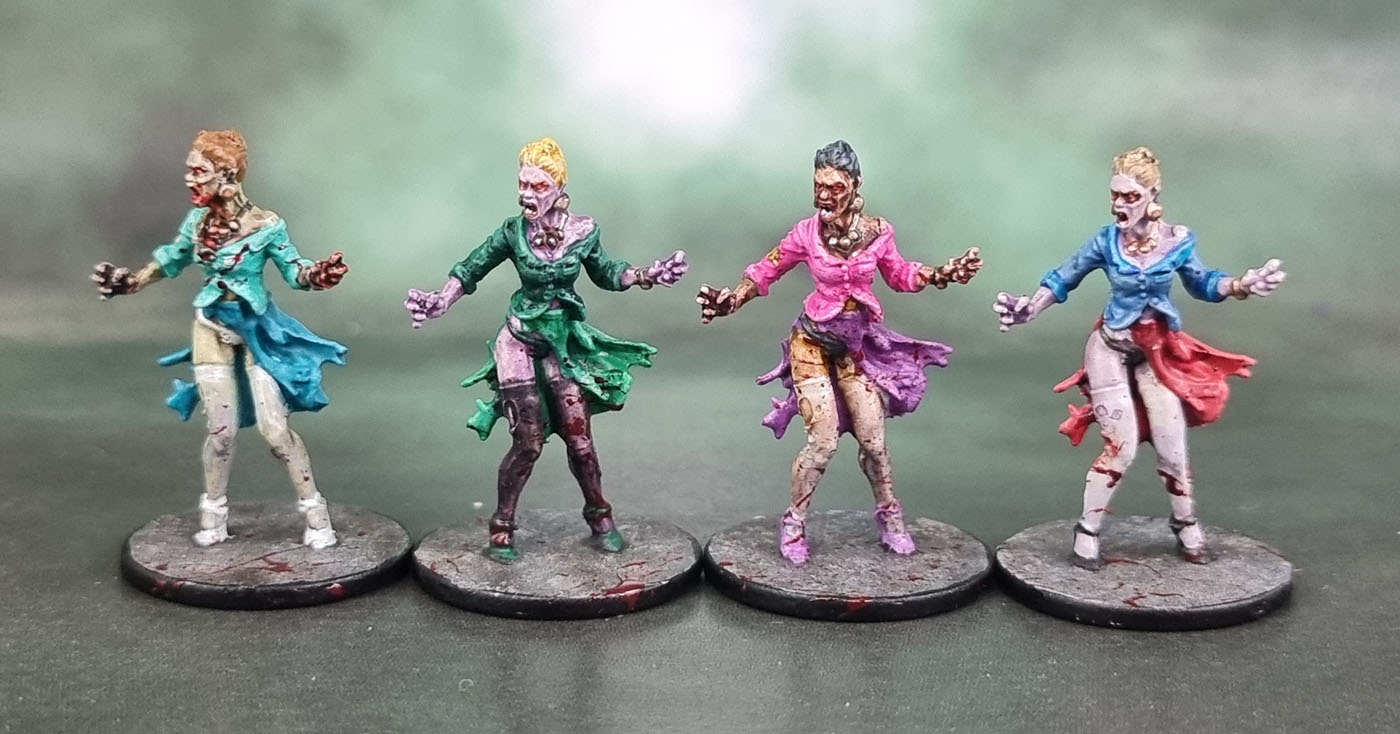 Zombicide 1st Edition: Female Zombie Walkers