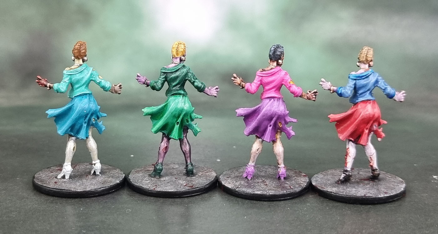 Zombicide 1st Edition: Female Zombie Walkers