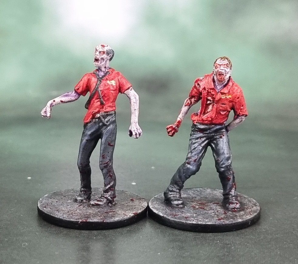 Zombicide 1st Edition: Zombie Walkers, Games Workshop Redshirts