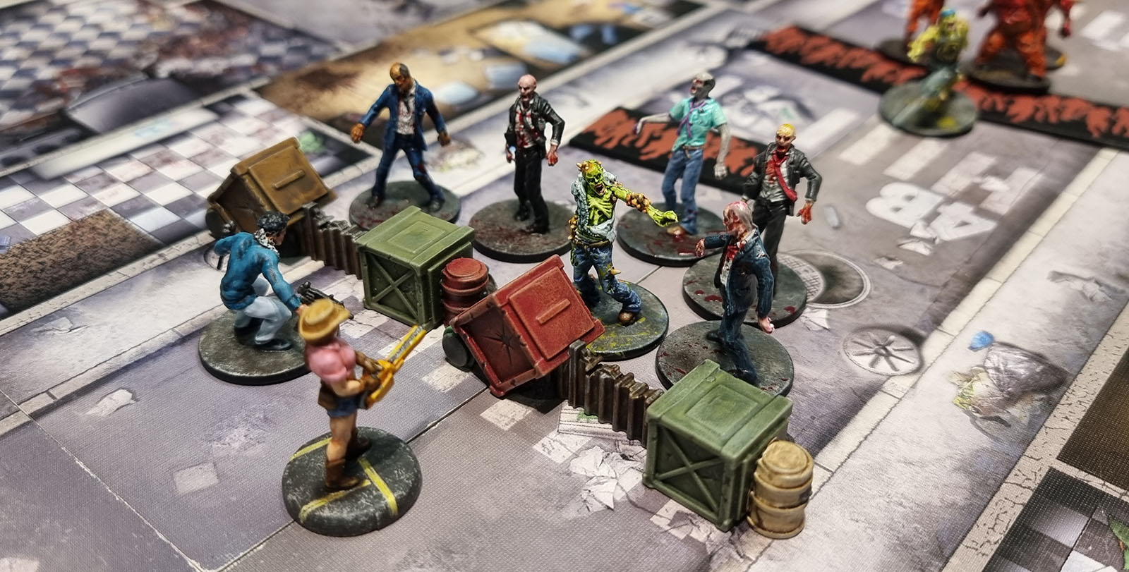 Mantic Terrain Crate (Mars Attacks!): Barricades Zombicide