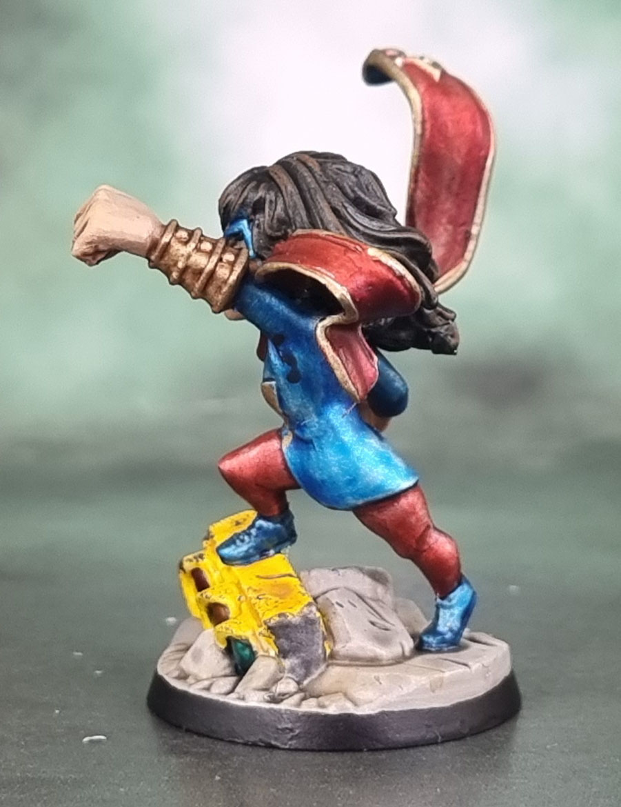 Marvel United: Ms.Marvel Painted Miniature Figure