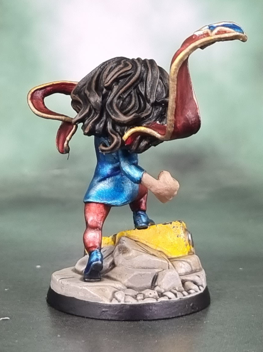 Marvel United: Ms.Marvel Painted Miniature Figure