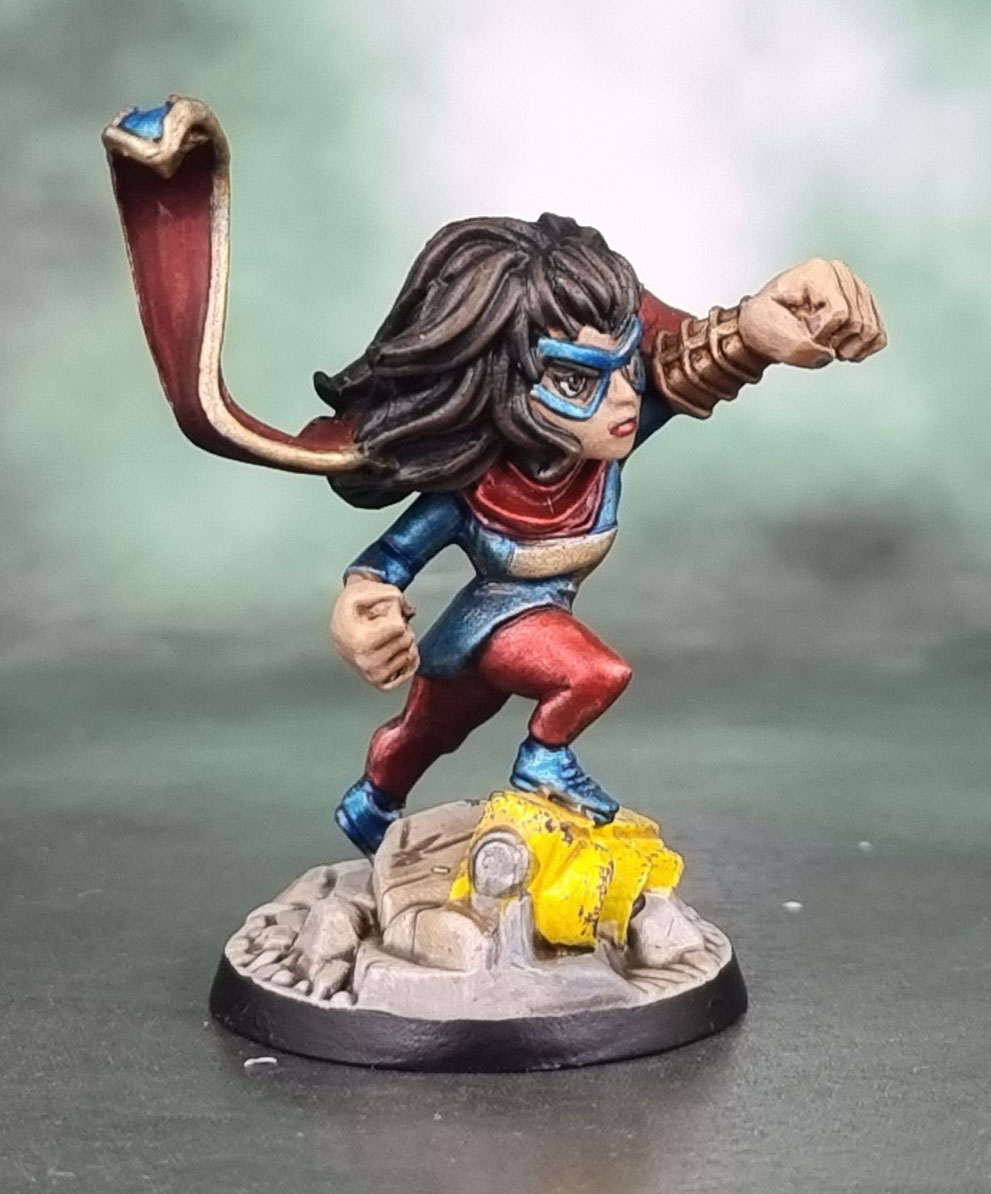Marvel United: Ms.Marvel Painted Miniature Figure