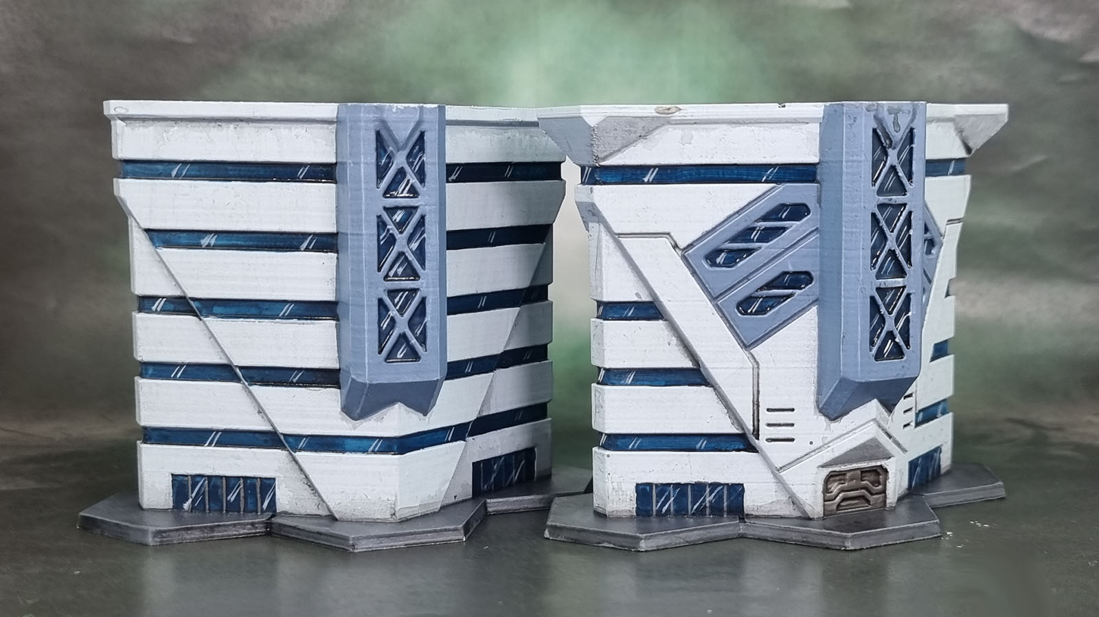 Thunderhead Studio Hextech 3D Prints: Trinity City Hab-Blocks