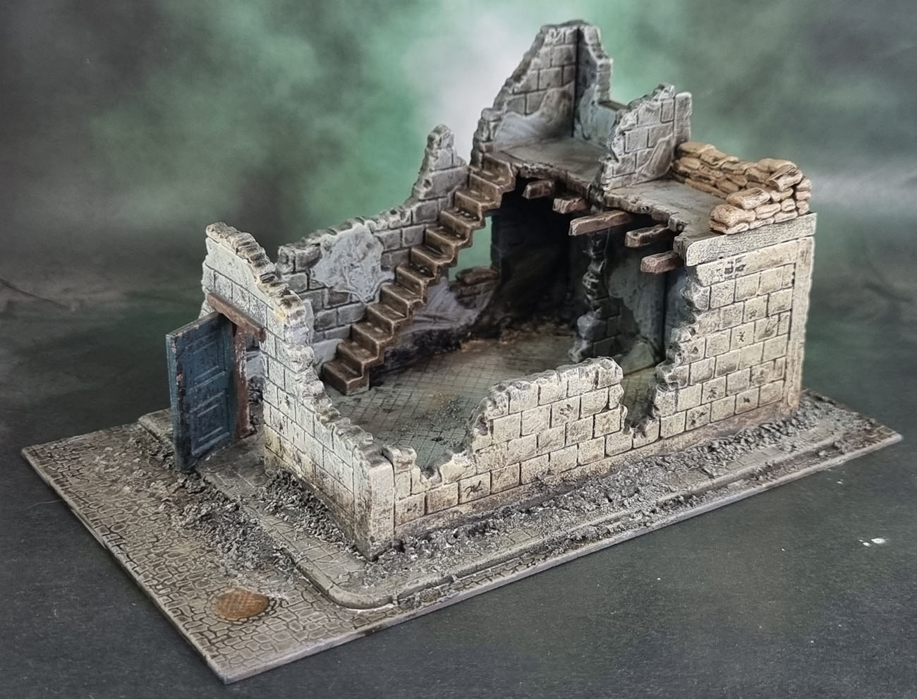 Warlord/Italieri Bolt Action 1:56 scale "Wrecked House"