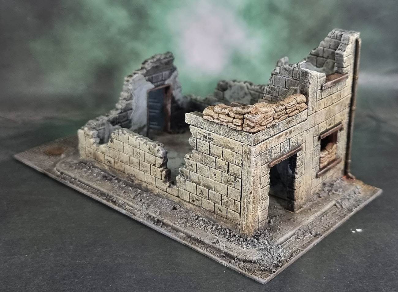 Warlord/Italieri Bolt Action 1:56 scale "Wrecked House"