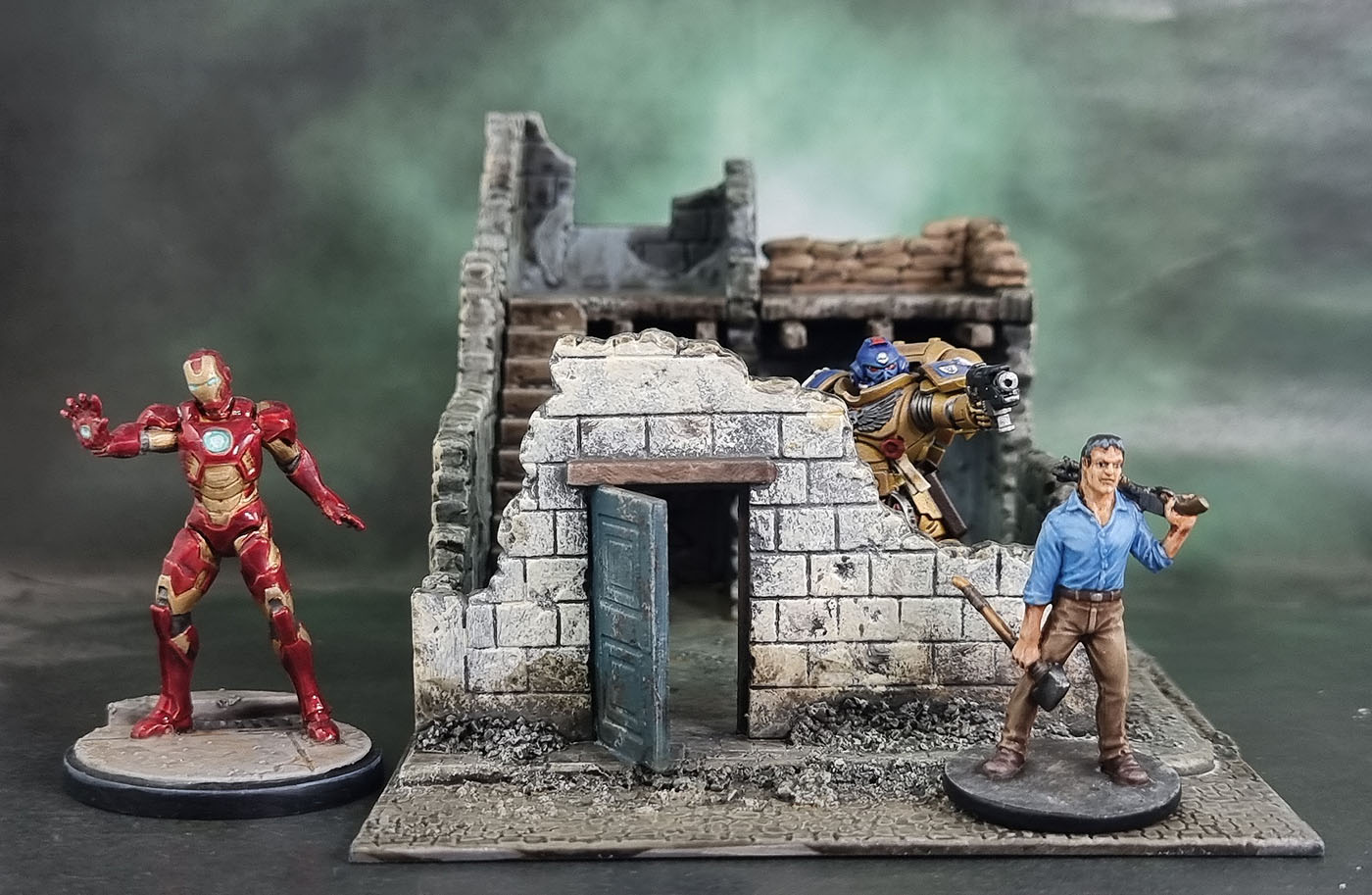 Warlord/Italieri Bolt Action 1:56 scale "Wrecked House"