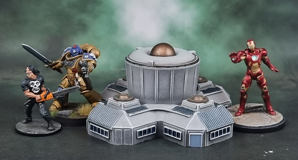 Scotia Grendel 1:300 Resin TTR017 - Industrial Building