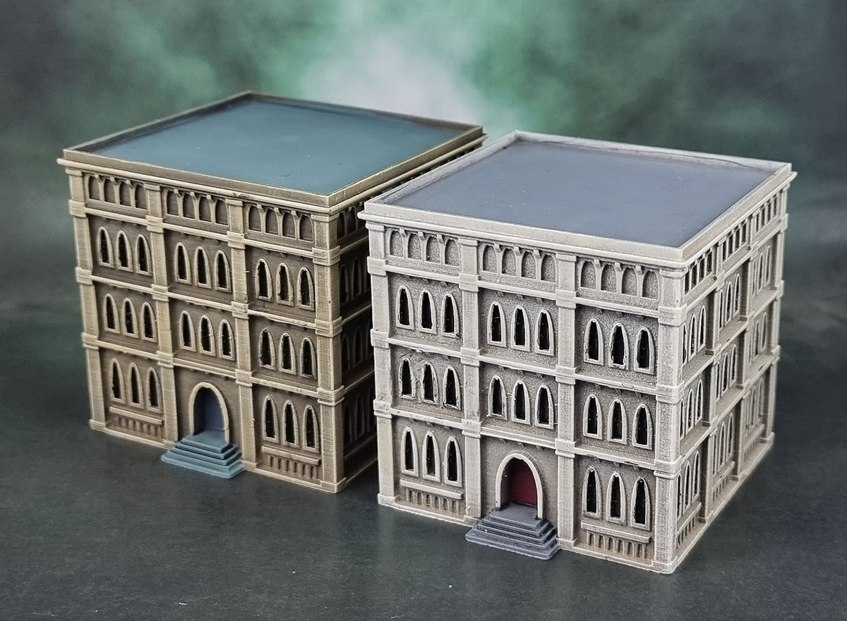 Wargame Forge 3D Prints: Gothic Buildings - Free Test