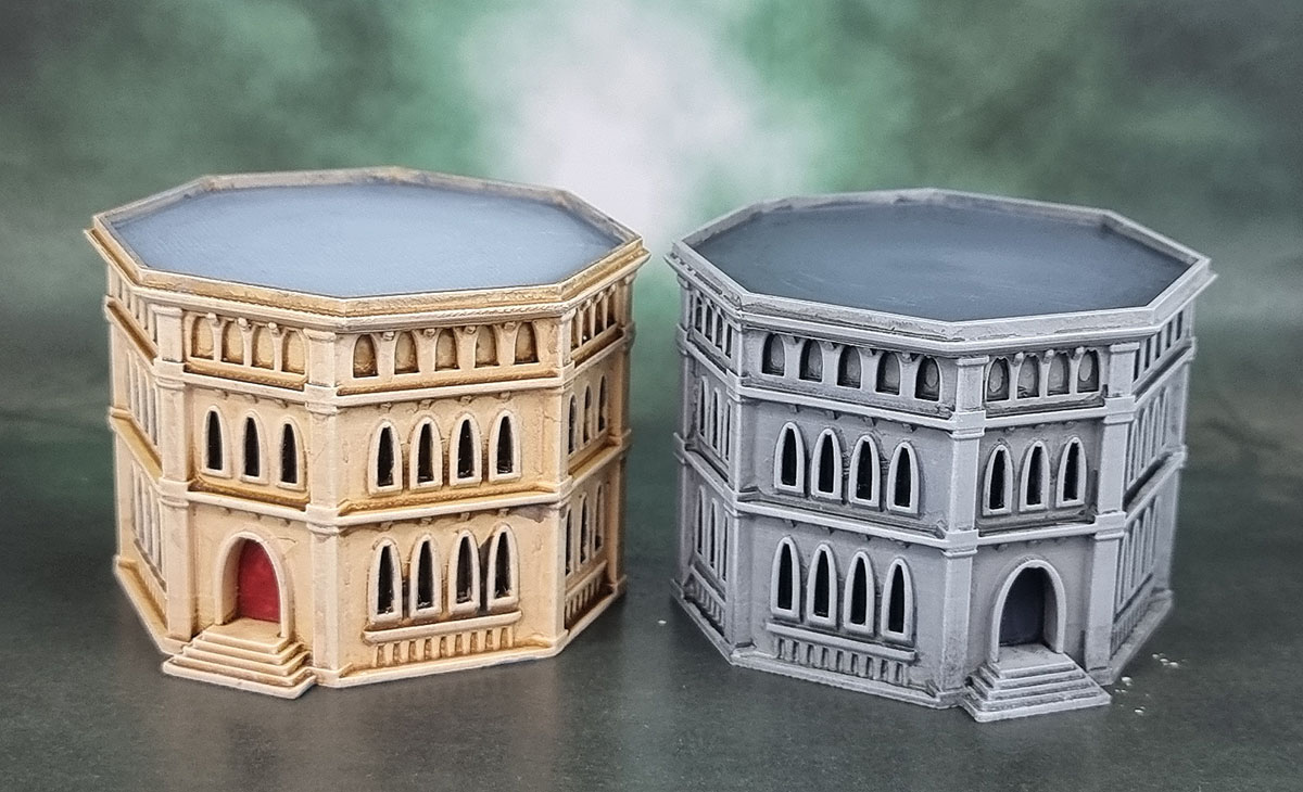Wargame Forge 3D Prints: Gothic Buildings - G125