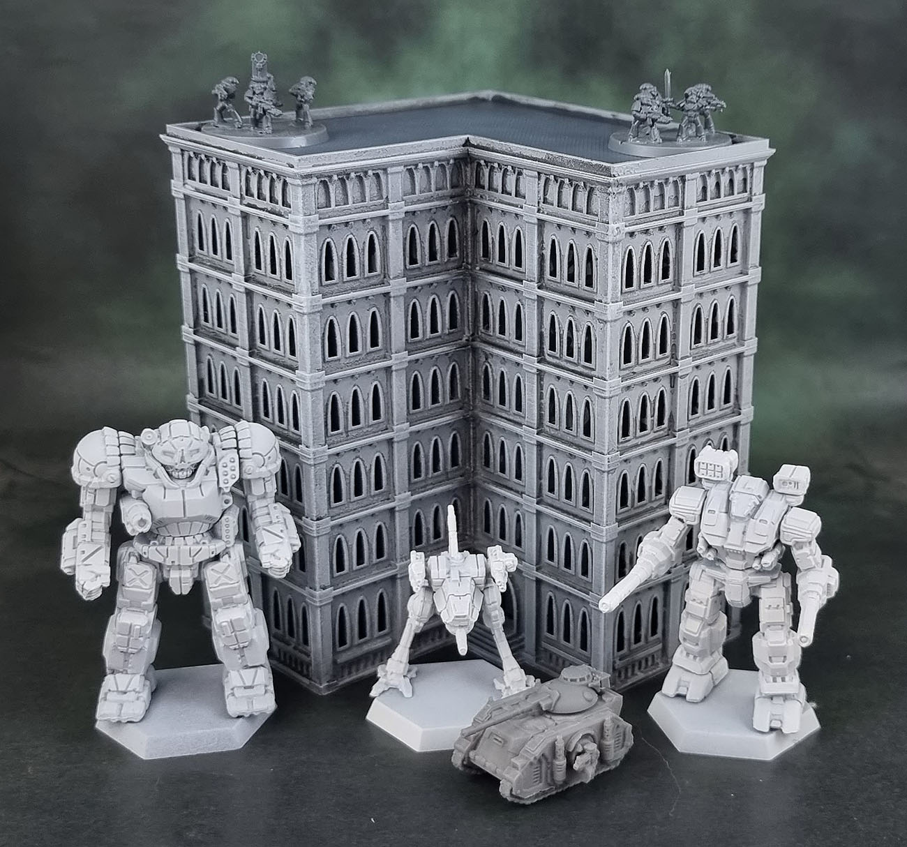 Wargame Forge 3D Prints: Gothic Buildings - G081