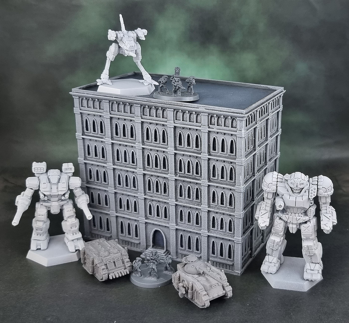 Wargame Forge 3D Prints: Gothic Buildings - G112