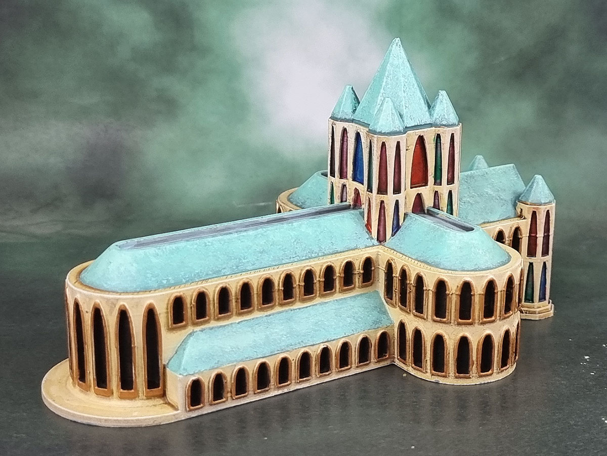 Wargame Forge 3D Prints: Gothic Buildings - G029 Gothic Building